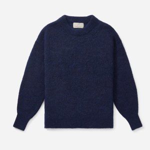 Everlane sweater blue alpaca